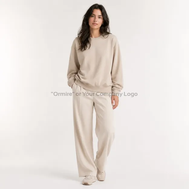 Ormire Ledger Dry - Unisex crewneck boxy mikina suchá na dotek