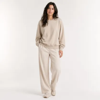 Ormire Ledger Dry - Unisex Crewneck Boxy Sweatshirt with a Dry Touch
