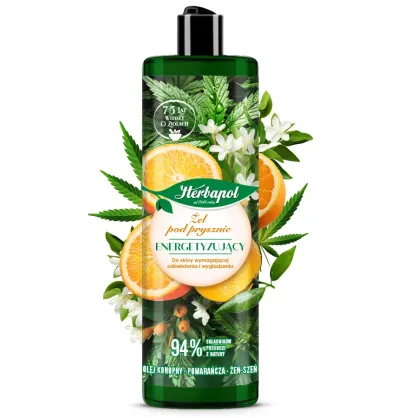 Energetisierendes Duschgel 400 ml | Erfrischung, Glättung und natürliche Pflege