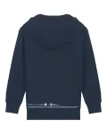 Soft zip-up hoodie for kids made from organic cotton - 8
