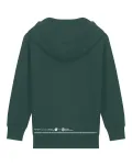 Soft zip-up hoodie for kids made from organic cotton - 10