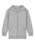 Soft zip-up hoodie for kids made from organic cotton - 11