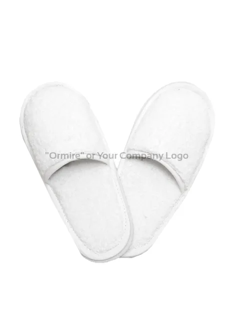 Kapcie hotelowe Ormire z frotte czesanej – miękkość i higiena w wersji premium