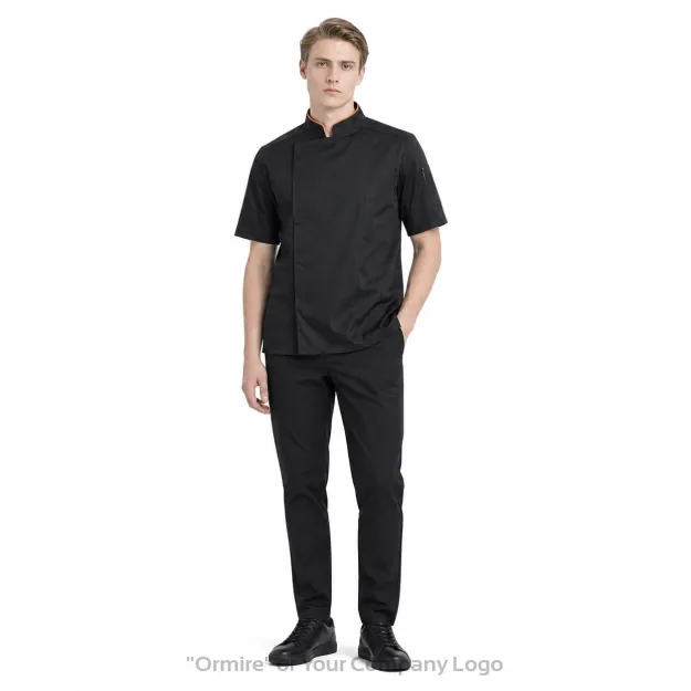 Ormire - Elastická kuchařská bluza Mesh Air Pro s krátkým rukávem