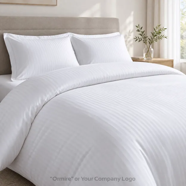 Poszwa Hotelowa w Paski 1 cm – 100% Bawełna | Ormire