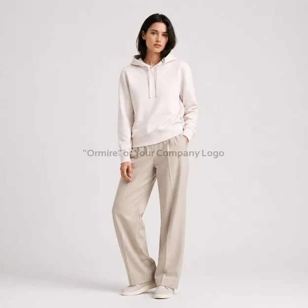 Ormire Sounder - Sudadera unisex con capucha y bolsillos laterales