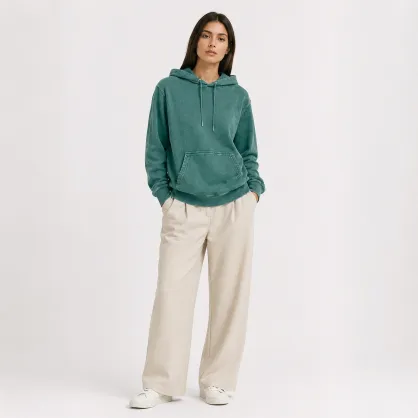 Ormire Archer Vintage - Unisex Garment-Dyed Hoodie in French Terry