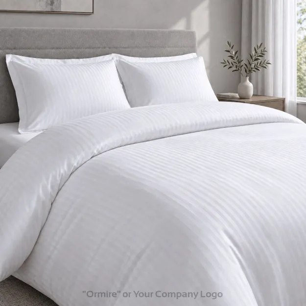 Poszwa Hotelowa w Paski 1 cm – 50% Bawełna / 50% Poliester | Ormire