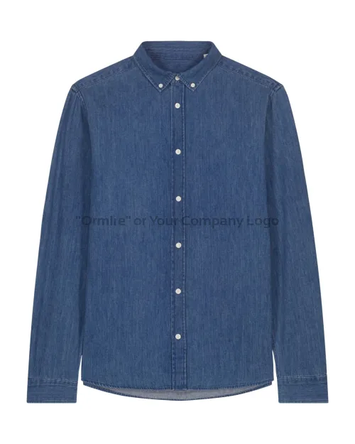 Ormire Denim Shirt - Koszula męska jeansowa