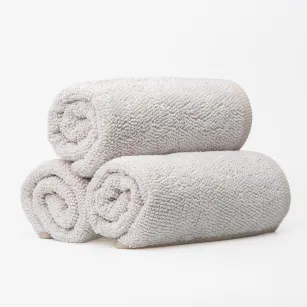 Ormire POPCORN | Textured bath towel 100×50 cm 600 gsm