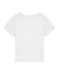 Damski t-shirt z dekoltem w serek z bawełny organicznej - 2