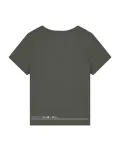 Damski t-shirt z dekoltem w serek z bawełny organicznej - 14