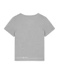 Damski t-shirt z dekoltem w serek z bawełny organicznej - 16
