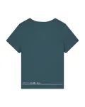 Damski t-shirt z dekoltem w serek z bawełny organicznej - 18