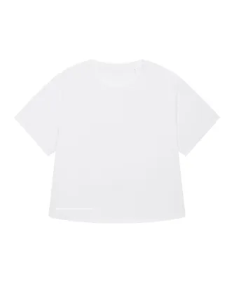 Women's oversized T-shirt with rolled sleeves