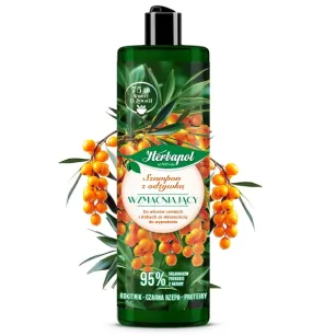 Szampon z odżywką wzmacniający 2w1 – 400 ml | Czarna rzepa, rokitnik, proteiny roślinne