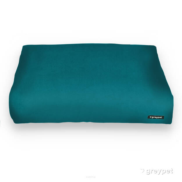 poduszka dla psa Greypet wzór velvet morski