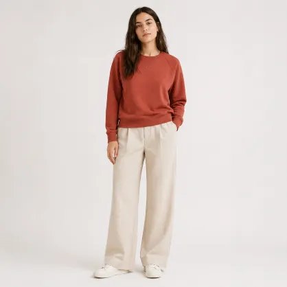 Ormire Knoxer - Unisex Crewneck Relaxed Sweatshirt with Raglan Sleeves