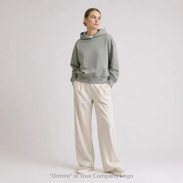 Ormire Voicer - Unisex Boxy Hoodie aus recycelter Baumwolle