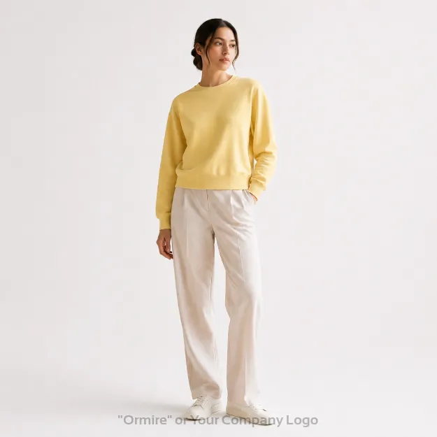 ORMIRE ALMA – Bio-Sweatshirt mit hoher Grammatur