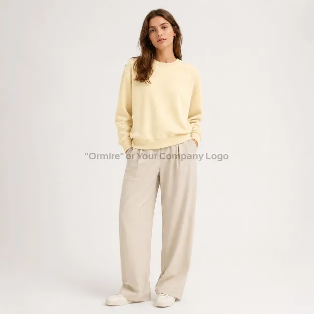 Ormire Matcher - Unisexová mikina crewneck z French Terry