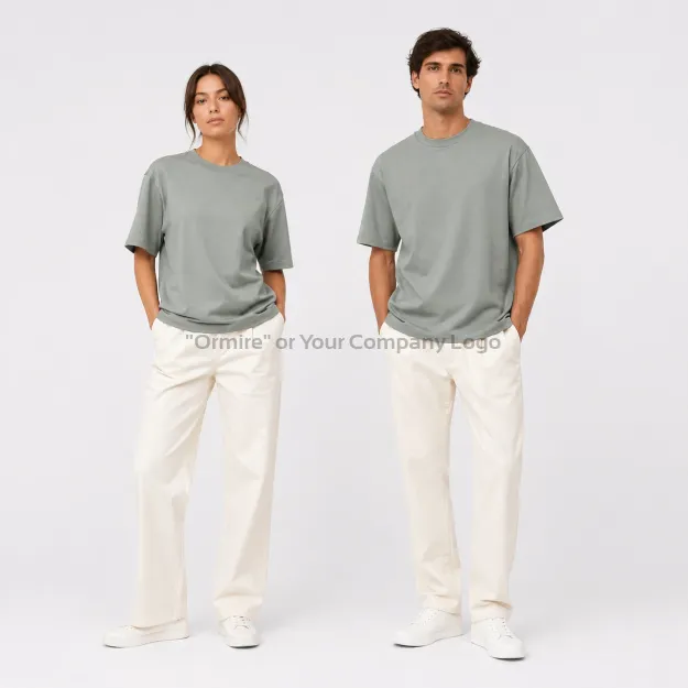 Ormire Asher - T-shirt unisex gruby boxy