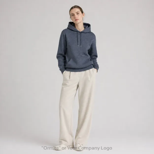 Ormire RE-Cruiser - Unisex Hoodie aus recycelter Baumwolle mit trockenem Griff