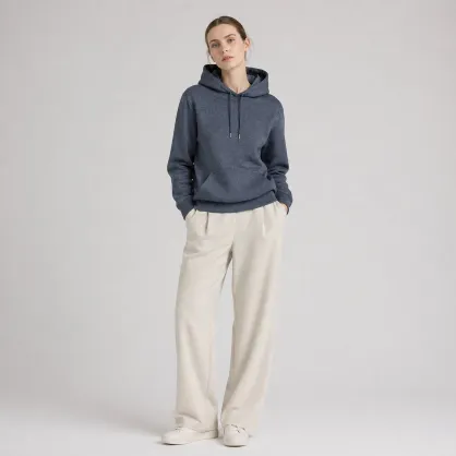 Ormire RE-Cruiser - Bluza z kapturem unisex sucha w dotyku z bawełny z recyklingu
