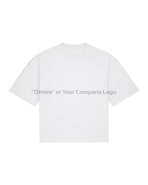 Ormire Hypster - T-shirt unisex boxy z bawełny z recyklingu