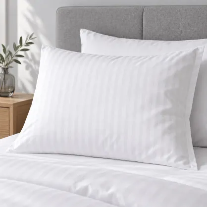 Poszewka Hotelowa w Paski 1 cm – 50% Bawełna / 50% Poliester | Ormire