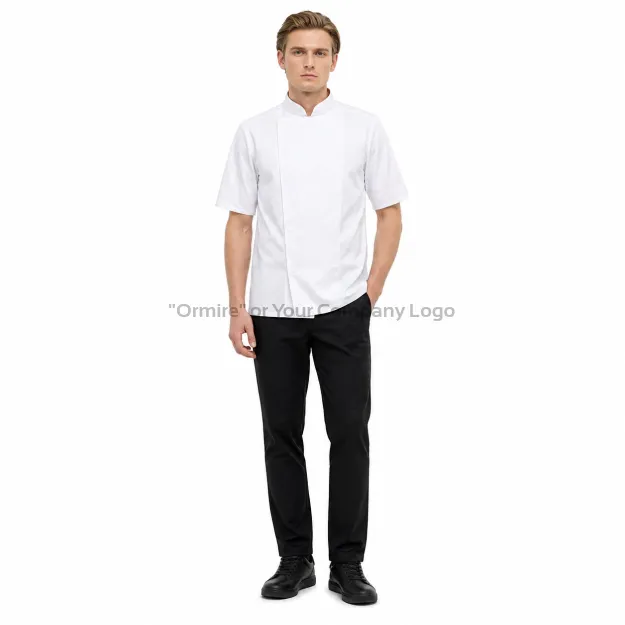 Ormire – Chaquetilla de cocina de manga corta Mesh Air Pro C746